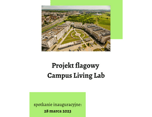 Spotkanie otwierające projekt flagowy Campus Living Lab (28.03.2023)