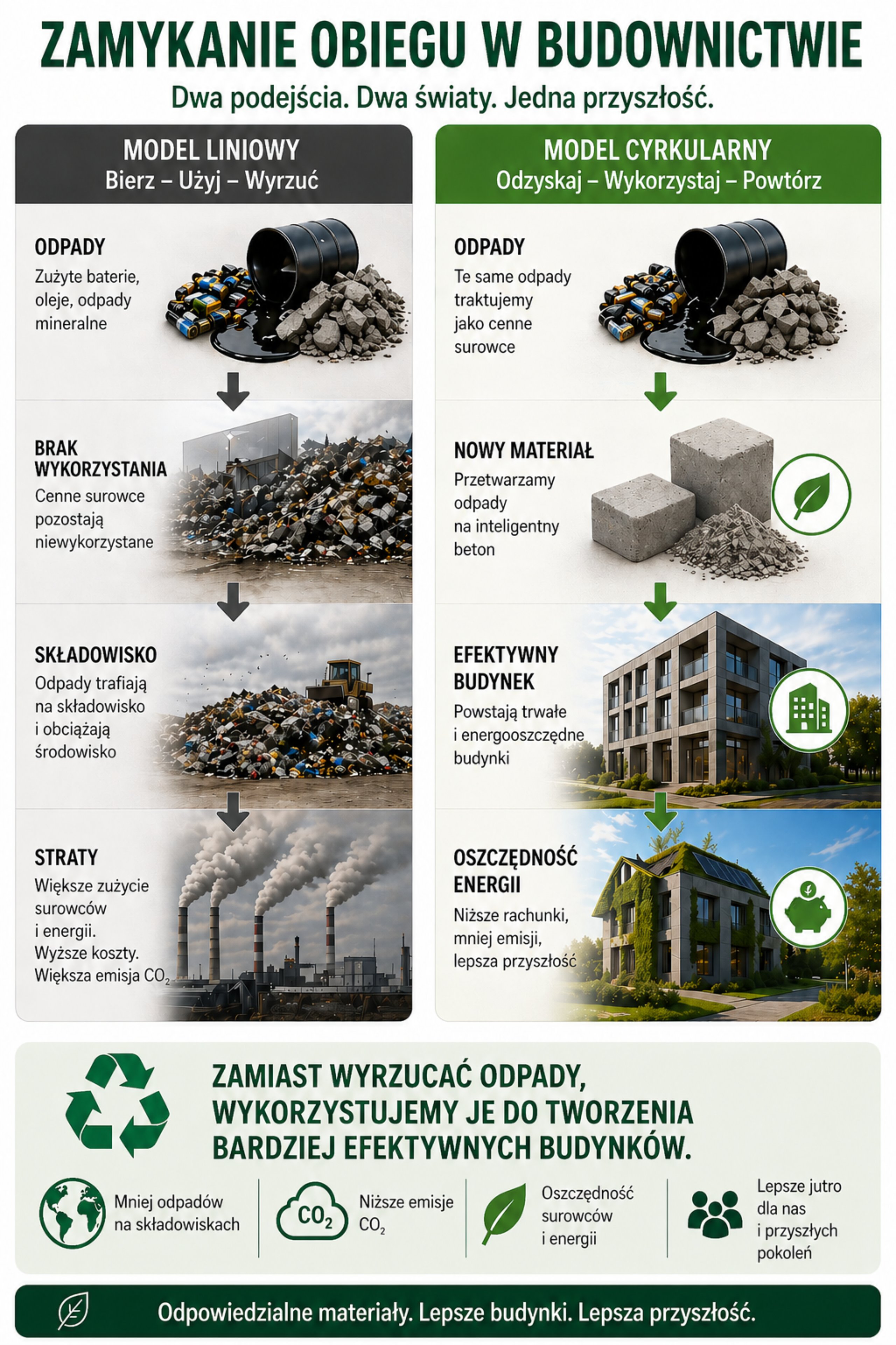 ACTI-CON - Gdy odpady zaczynają pracować: zużyte baterie, biomasa i minerały w nowoczesnym betonie