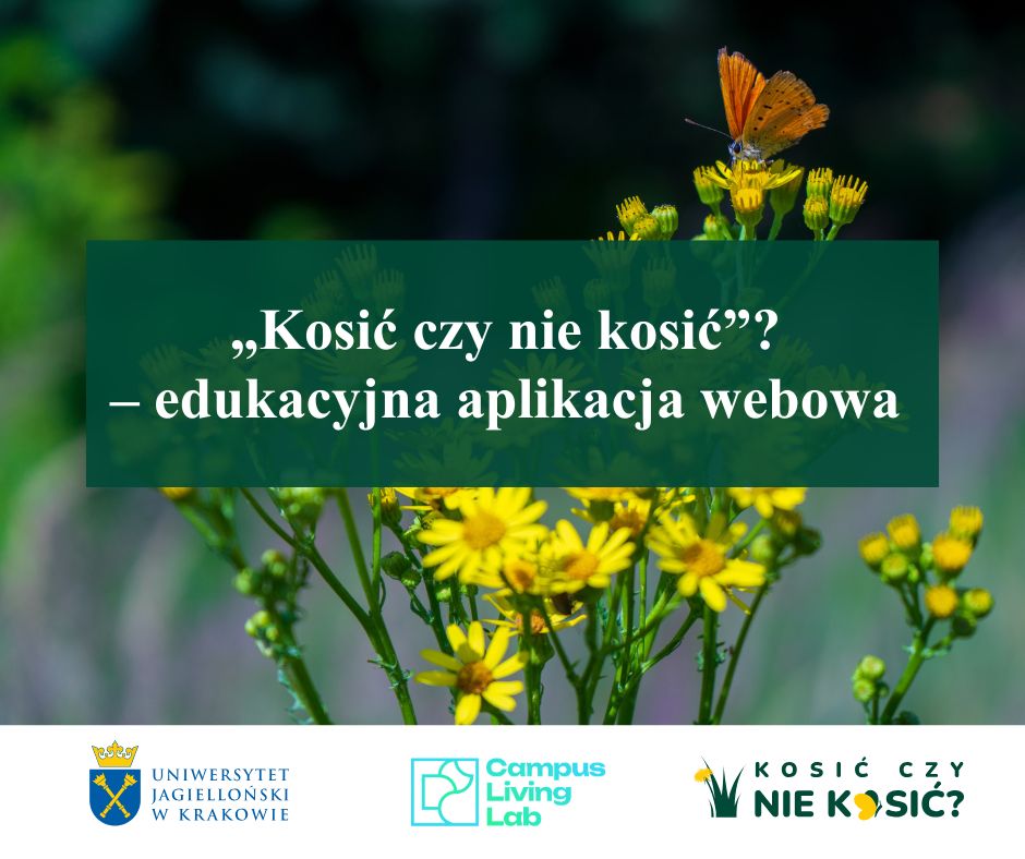 Dołącz do wydarzenia: „Kosić czy nie kosić?” – edukacyjna aplikacja webowa